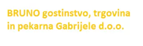 BRUNO GOSTINSTVO, TRGOVINA IN PEKARNA GABRIJELE D.O.O. logo
