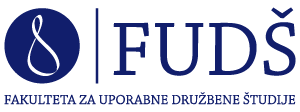 FAKULTETA ZA UPORABNE DRUŽBENE  ŠTUDIJE V NOVI GORICI logo